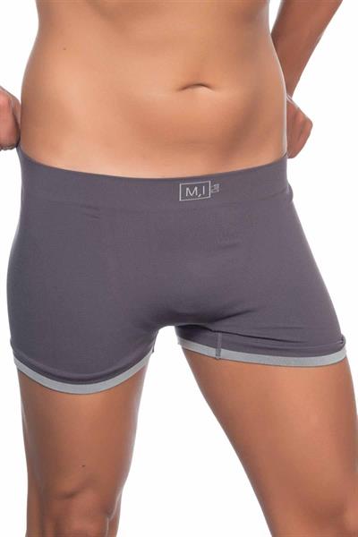 Antrasit MI Emay 2104 Soft Erkek Boxer