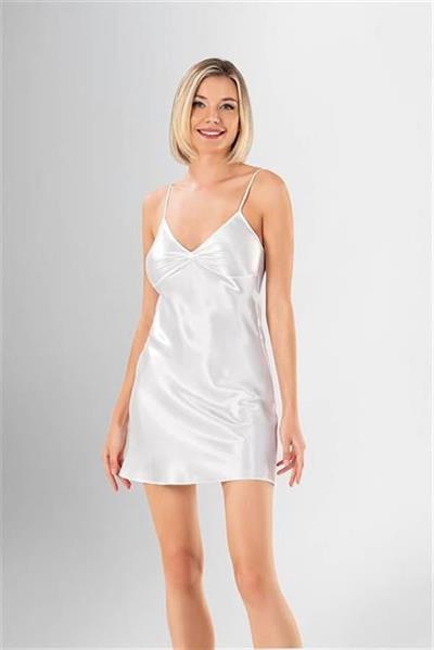Arias Closet Desenli Saten 2li Kısa Sabahlık Takımı
