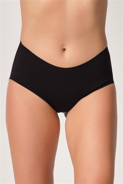 Arias Closet Siyah MI Emay 2702 Lazer Kesim Toparlayıcı Mama Slip Korse