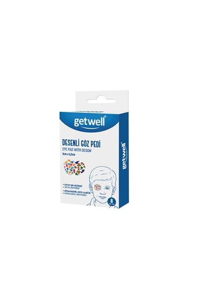 Desenli Göz kapama pedi 5 paket 40 adet