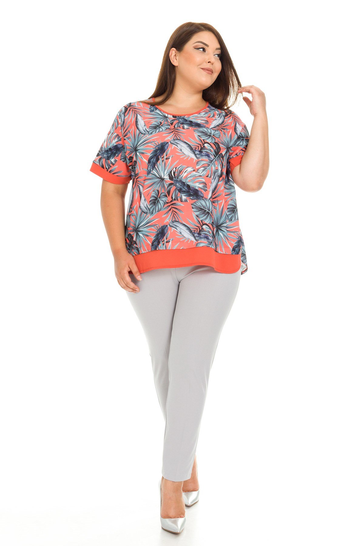 11634 YAN CEP KLASİK KREP PANTOLON