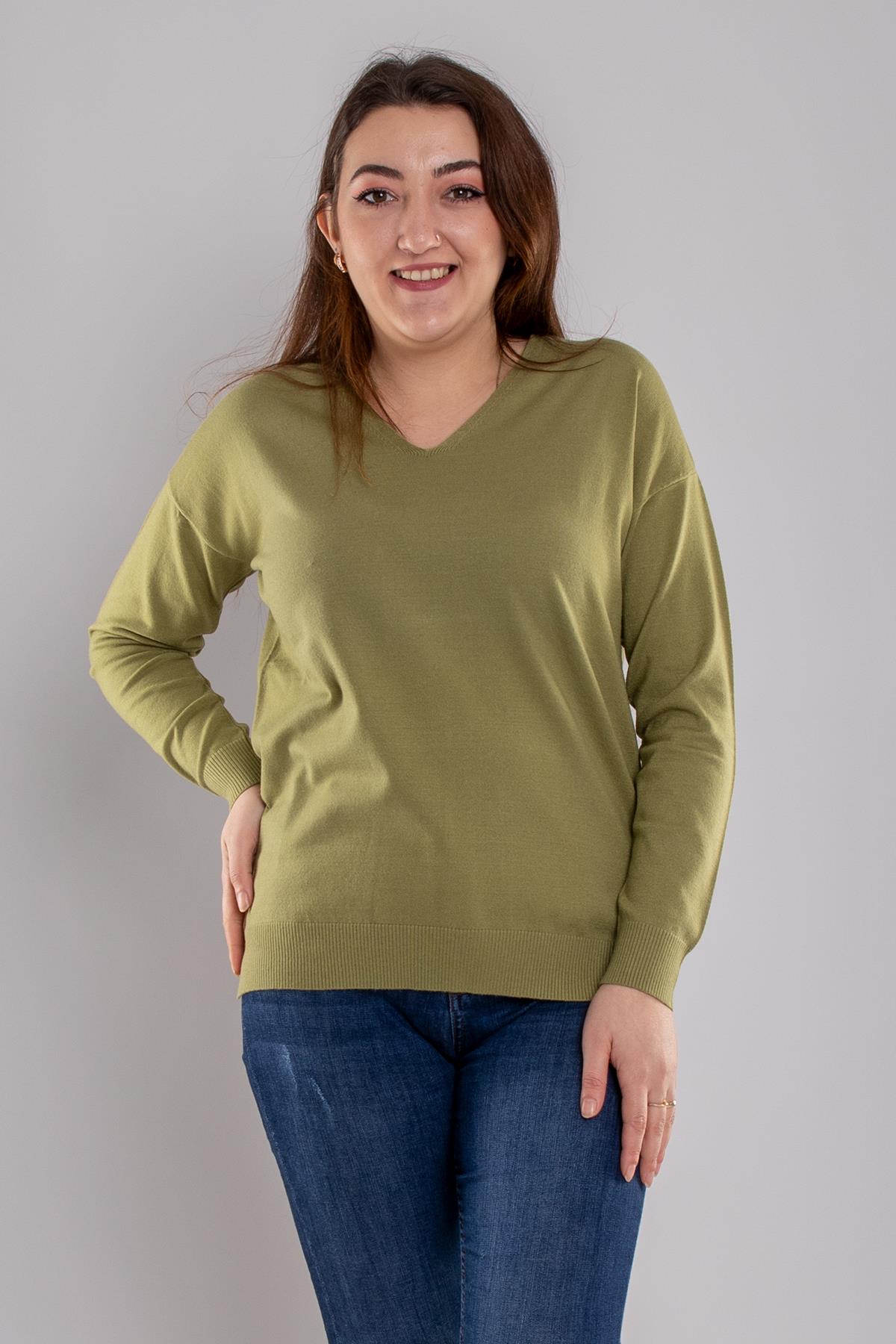 32323 Vyaka Triko Dökümlü Kazak