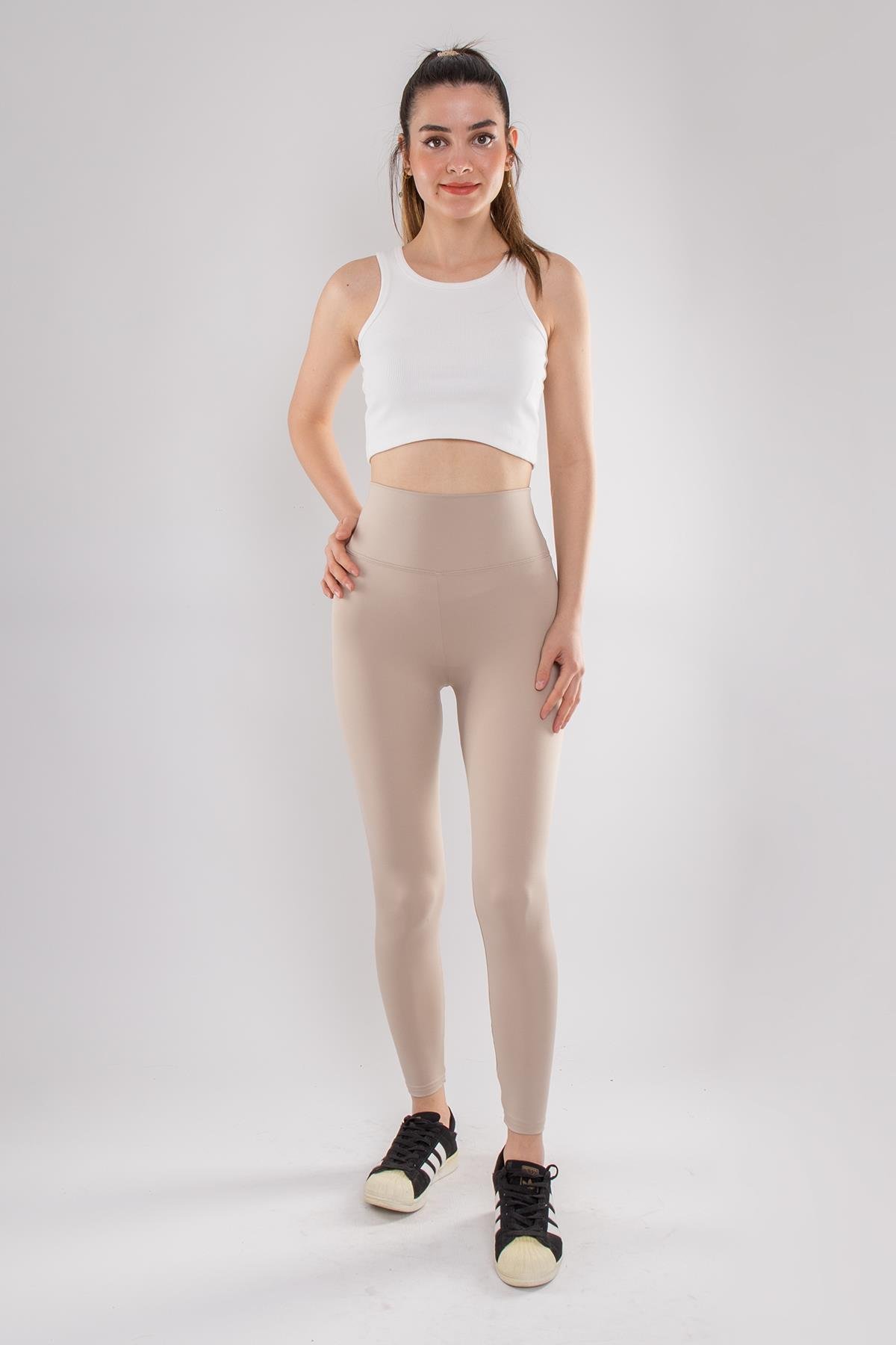 4000 Nanofit Düz Sporcu Tayt