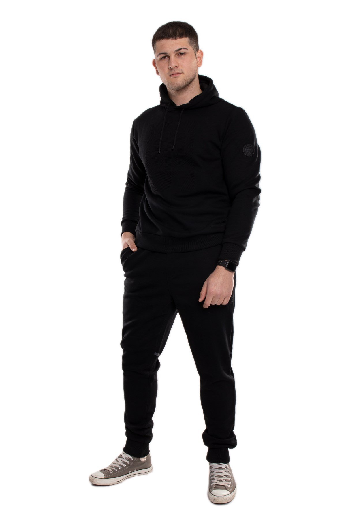 ETK-2034 Üç İplik İnterlok Şardonlu Erkek Eşofman Takım