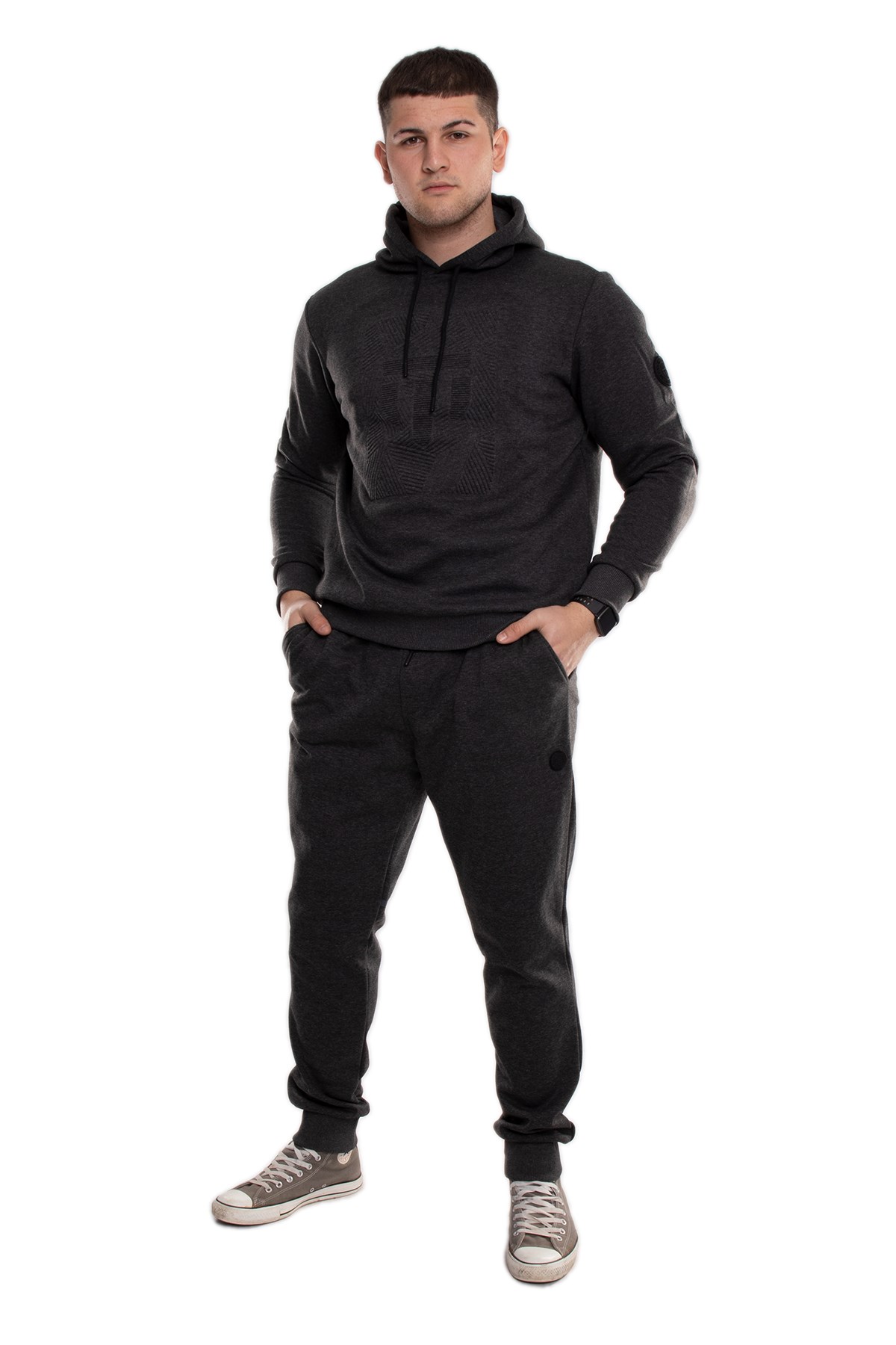 ETK-2034 Üç İplik İnterlok Şardonlu Erkek Eşofman Takım