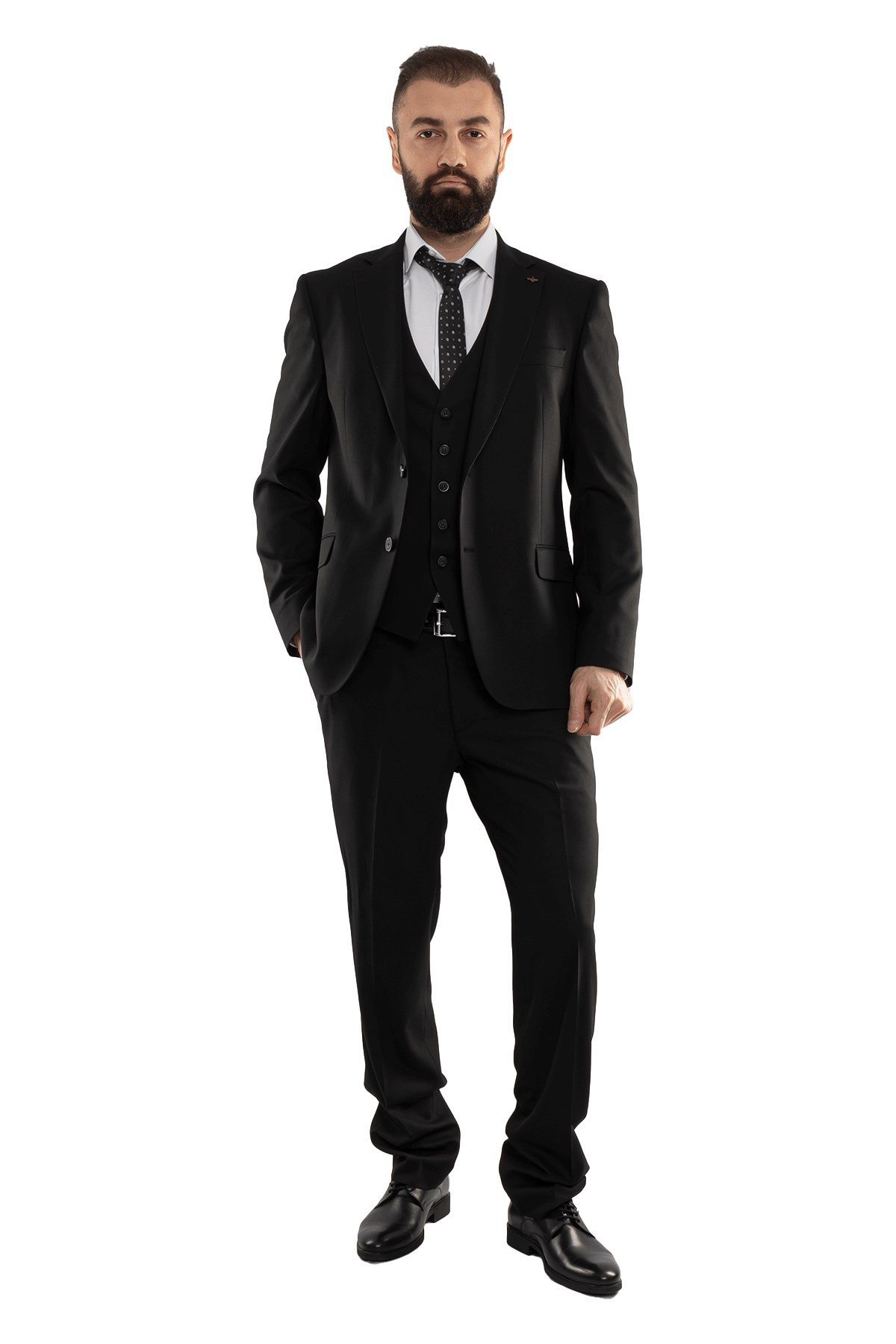 JK33KL02M002 Klasik 6Drop Yelekli Takım Elbise