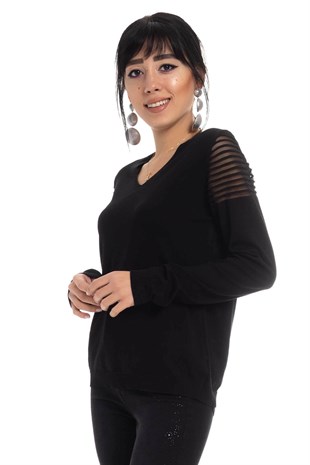 2110 Vyaka Kol Detay Triko