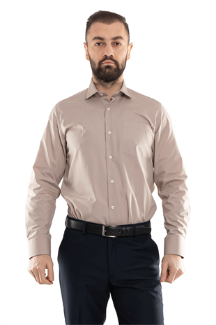 3000 VİP Oksford Klasik Uzun Kol Gömlek