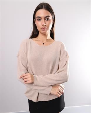 333 Özel Model Simli Örgü Triko Kazak