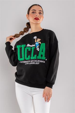 5061 İçi Şardonlu Ucla Bisiklet Yaka Sweatshirt
