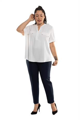 608 Babel Yanları Cepli Pantolon