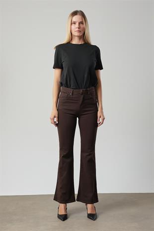 639 İspanyol Paça Lale Kadın Kot Pantolon