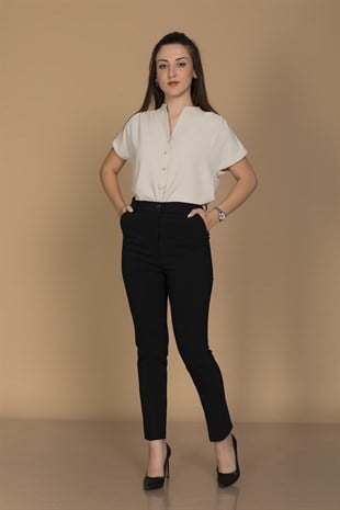 70071 Yancep Krep Kumaş Pantolon