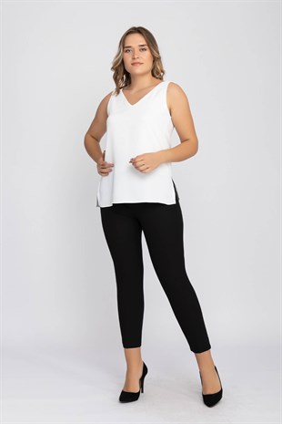 70310 Ultra Yüksek Bel Yancep Kumaş Pantolon