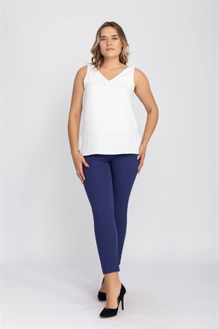 70310 Ultra Yüksek Bel Yancep Kumaş Pantolon