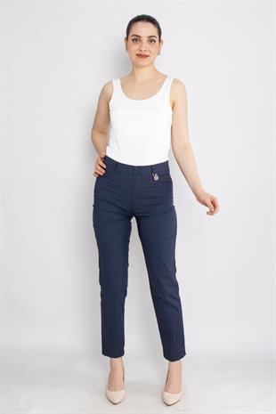 70573 Pamuklu Garnili Pantolon