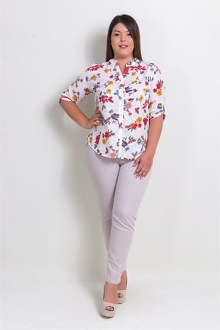 721 Büyük Beden Faneks Pantolon