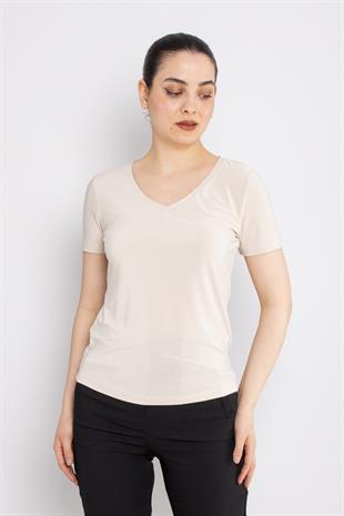 81942 Vyaka Kısa Kol Likralı Tshirt