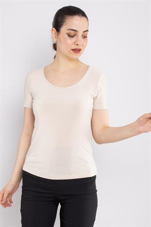 81943 Uyaka Kısa Kol Likralı Tshirt