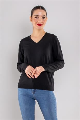 832 Özel Vyaka Kol Ajurlu Merserize Kadın Triko