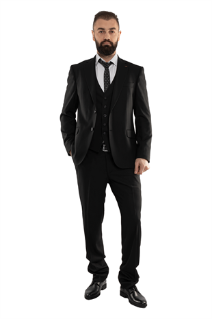 JK33KL02M002 Klasik 6Drop Yelekli Takım Elbise