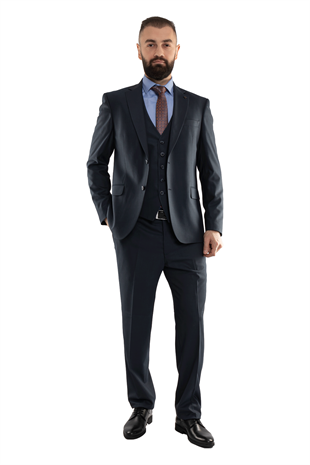 JK33KL02M002 Klasik 6Drop Yelekli Takım Elbise