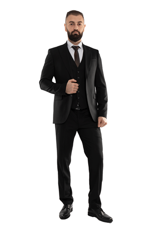 JK36SF02M065 Özel Yelekli 8 Drop Slimfit Takım Elbise