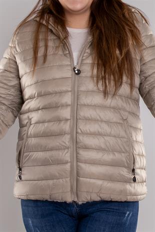 P3 6002 Çift Taraflı İçi Kürklü Kapüşonlu Mont