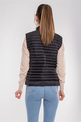 TAMARA23 Kapitone Elyaf Dolgulu Şişme Kadın Yelek