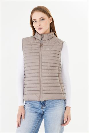 TAMY Fermuarlı Kısa Şişme Yelek