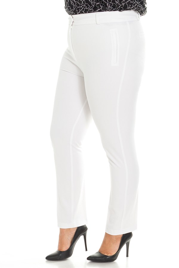11634 YAN CEP KLASİK KREP PANTOLON