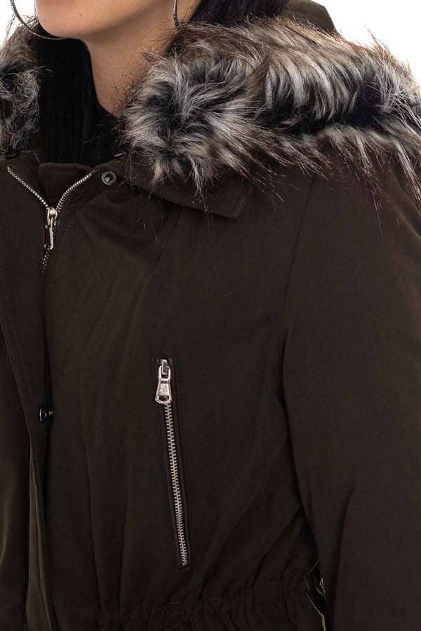 18273 KÜRKLÜ PARKA KABAN