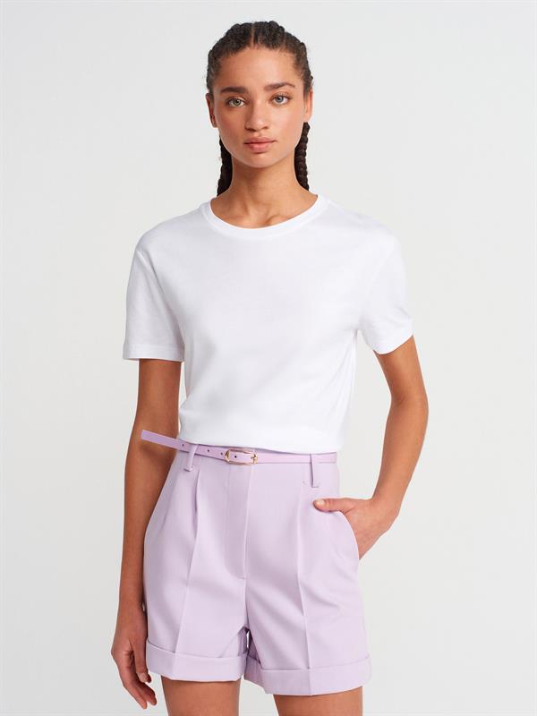 31791 Bisiklet Yaka Tshirt