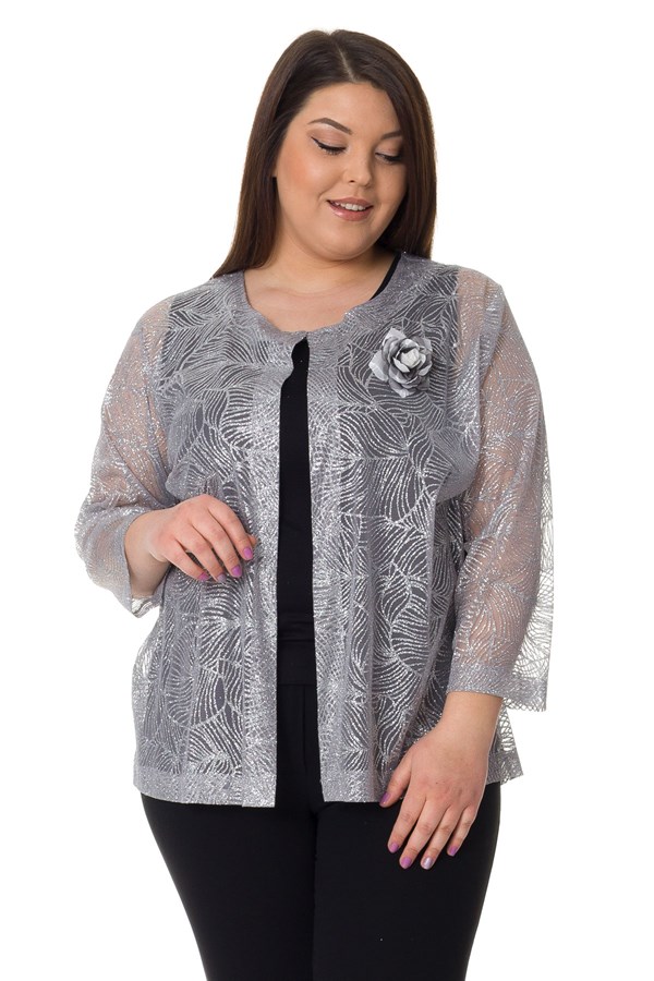 3542 BB SİM TÜL CEKET