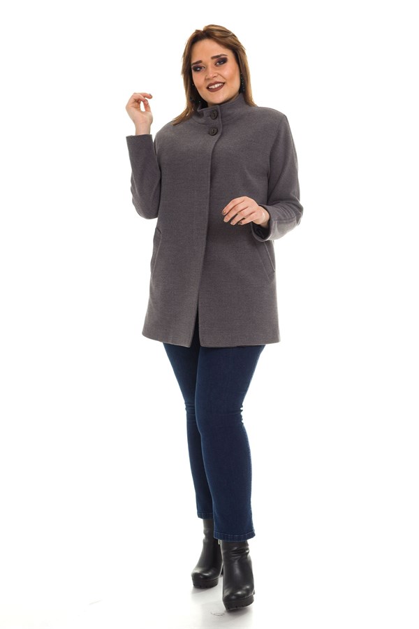 3601-Y BB DİANA SOFT HAKİM YAKA KAŞE KABAN