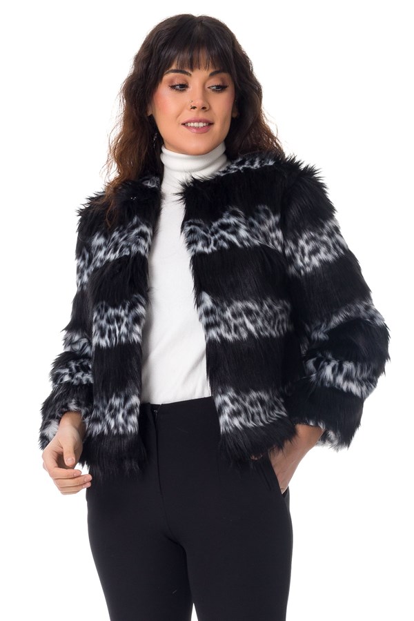 3965 DOLCE GABBANA KISA KÜRK