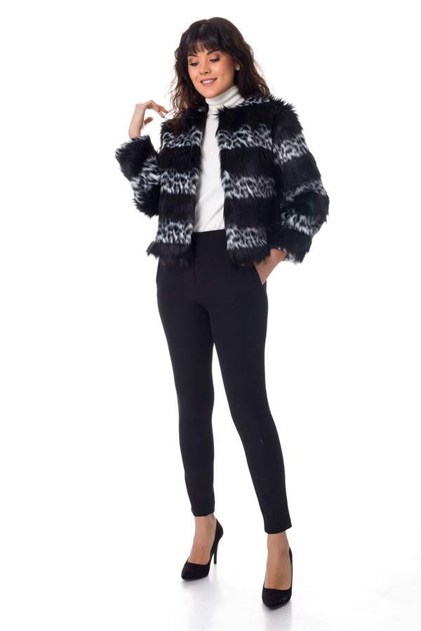 3965 DOLCE GABBANA KISA KÜRK