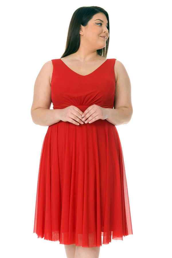 4248 BB BELİ PENCERELİ KISA JESSİCA ELBİSE