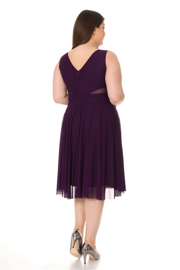 4248 BB BELİ PENCERELİ KISA JESSİCA ELBİSE