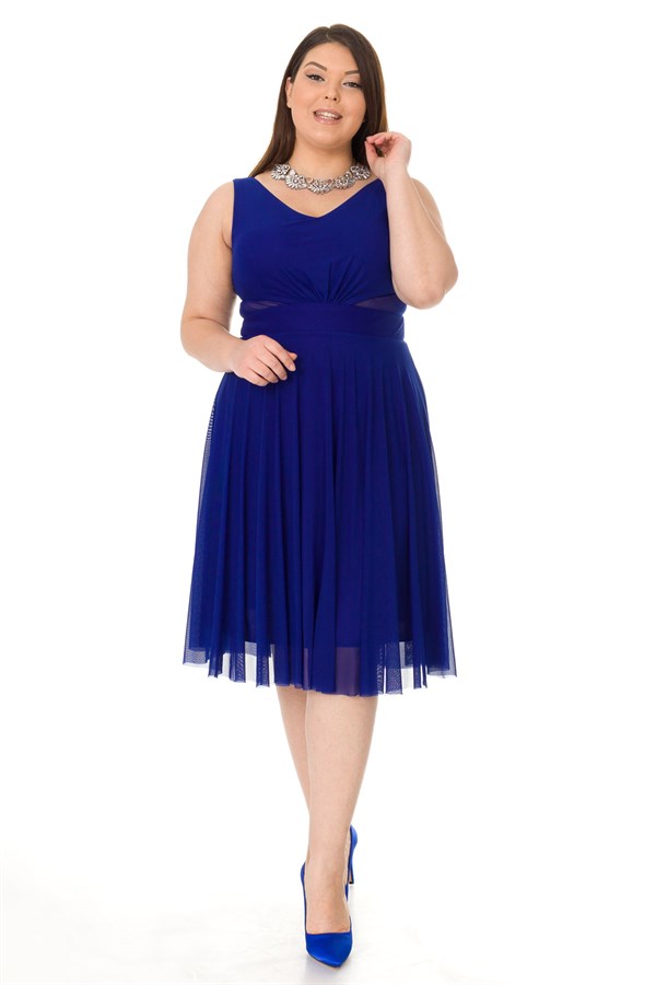 4248 BB BELİ PENCERELİ KISA JESSİCA ELBİSE