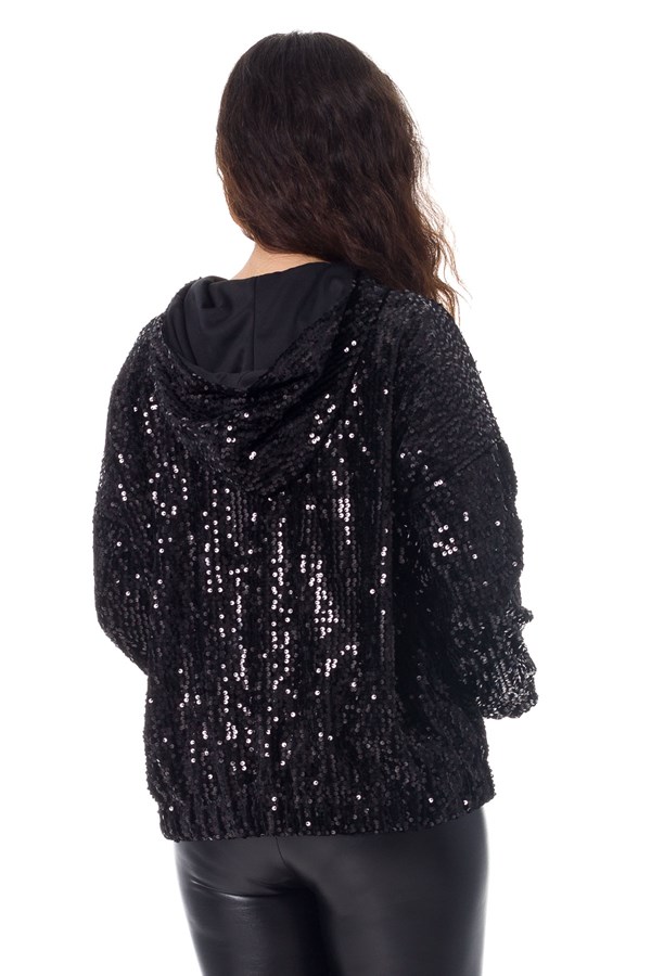 4740 KAPŞONLU PULPAYET SWEATSHİRT