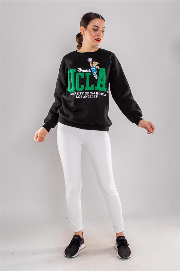 5061 İçi Şardonlu Ucla Bisiklet Yaka Sweatshirt