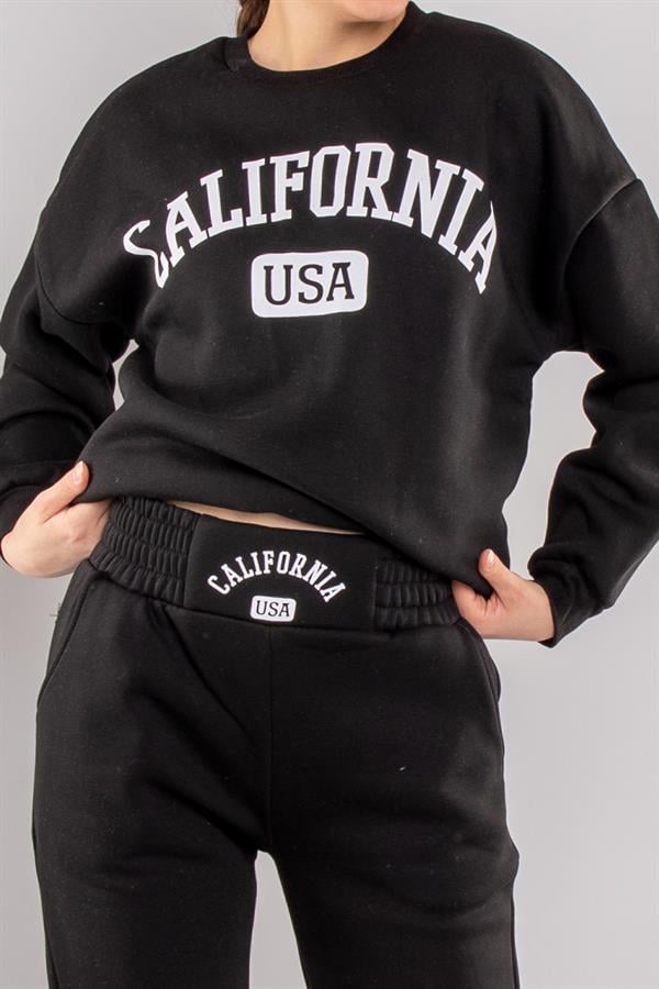 5089 California İiçi Şardonlu Sweat Eşofman Takım