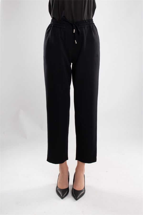 70423 Beli Lastikli Yandan Cepli Viscon Pantolon