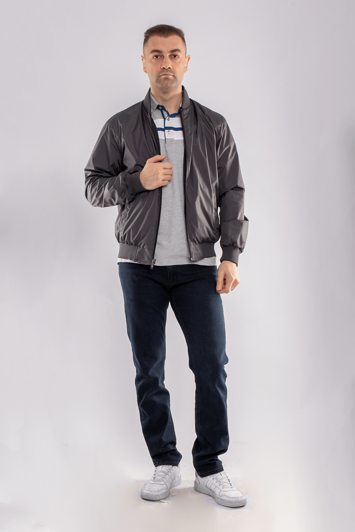 88319-276 Çift Taraflı Regular Fit Baharlık Erkek Mont