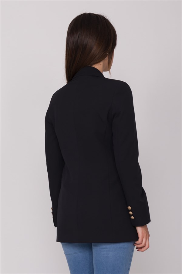 90493 Armalı 6 Düğmeli Blazer Ceket