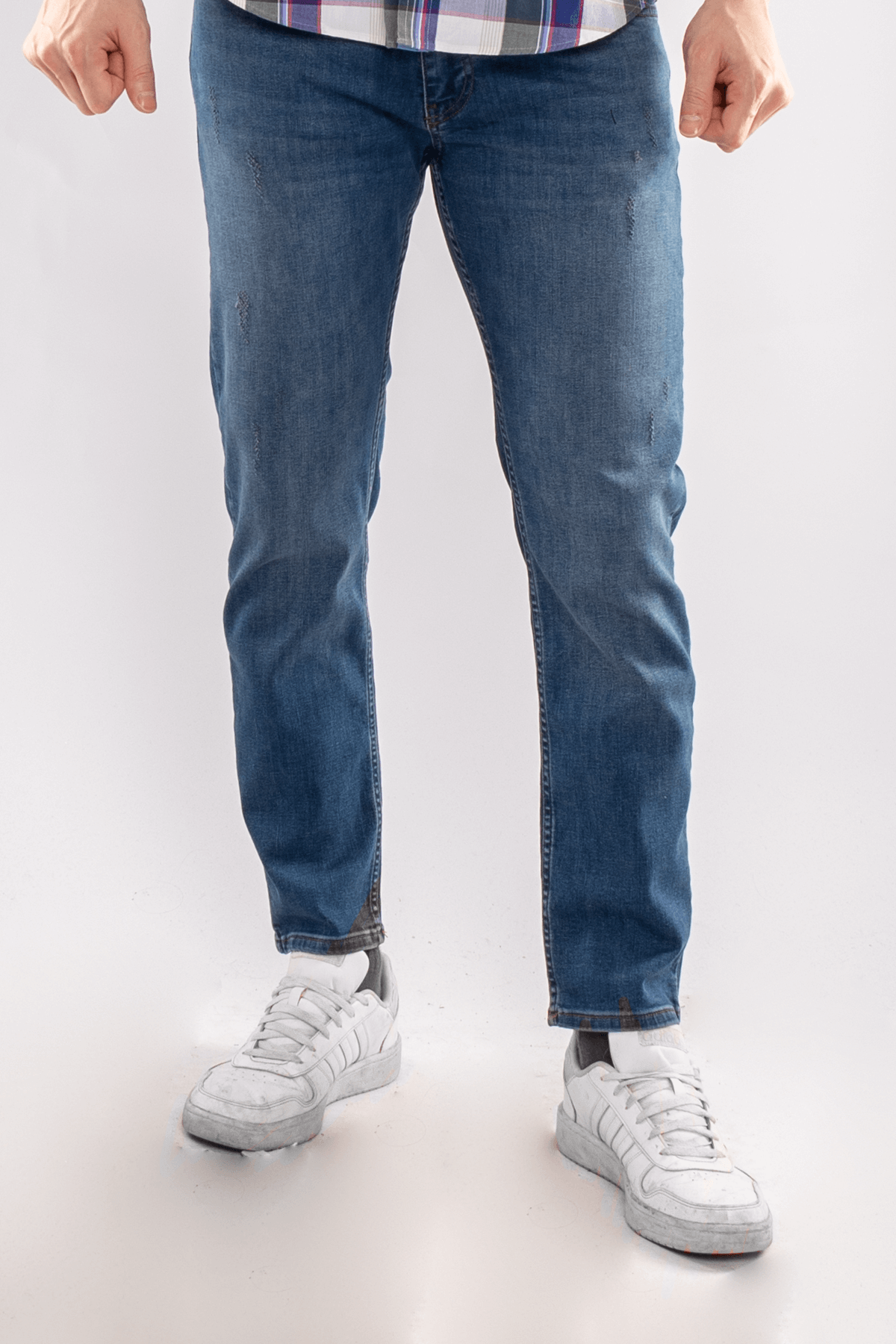 915 SlimFiit Matrix927 Yırtıklı Erkek Kot Pantolon