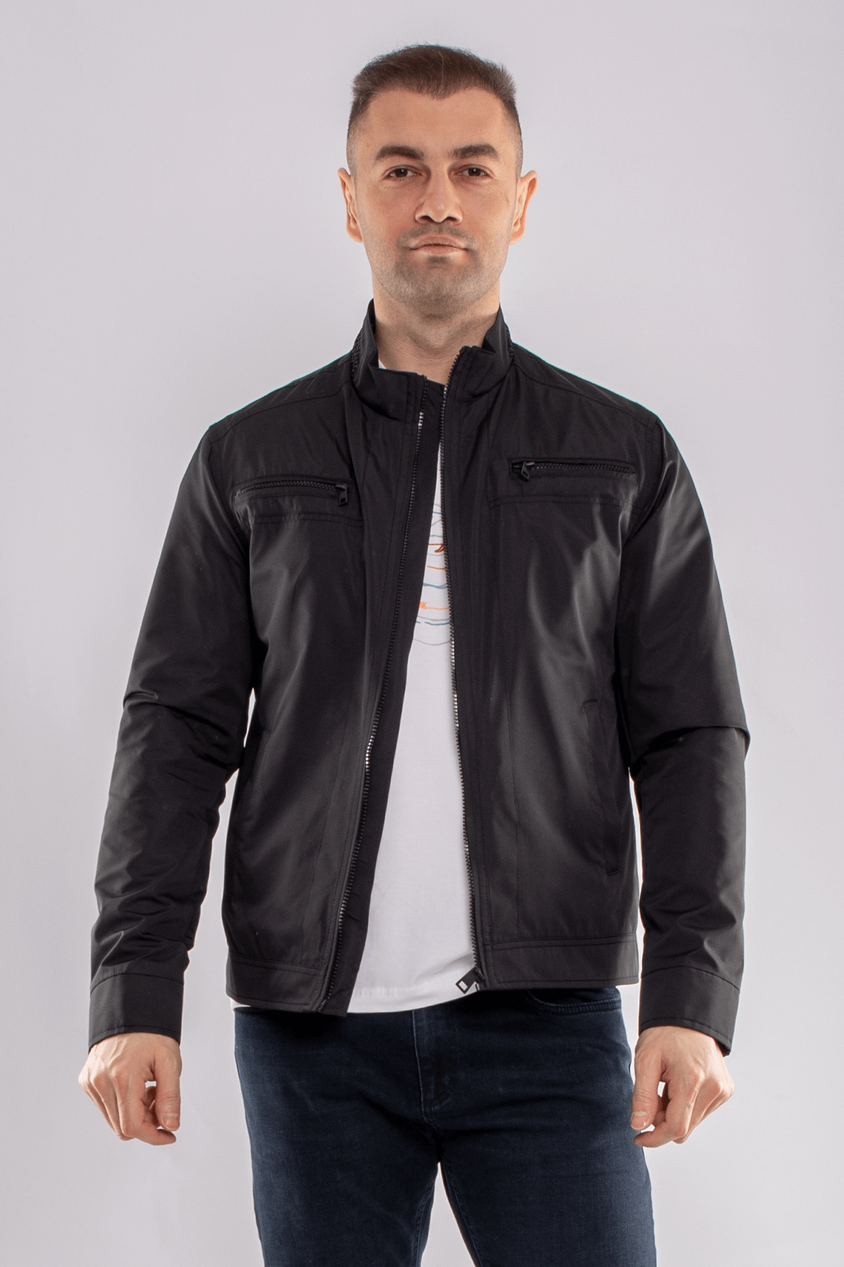 94762-299 Baharlık Safari Regular Fit Yaka Fileli Erkek Mont