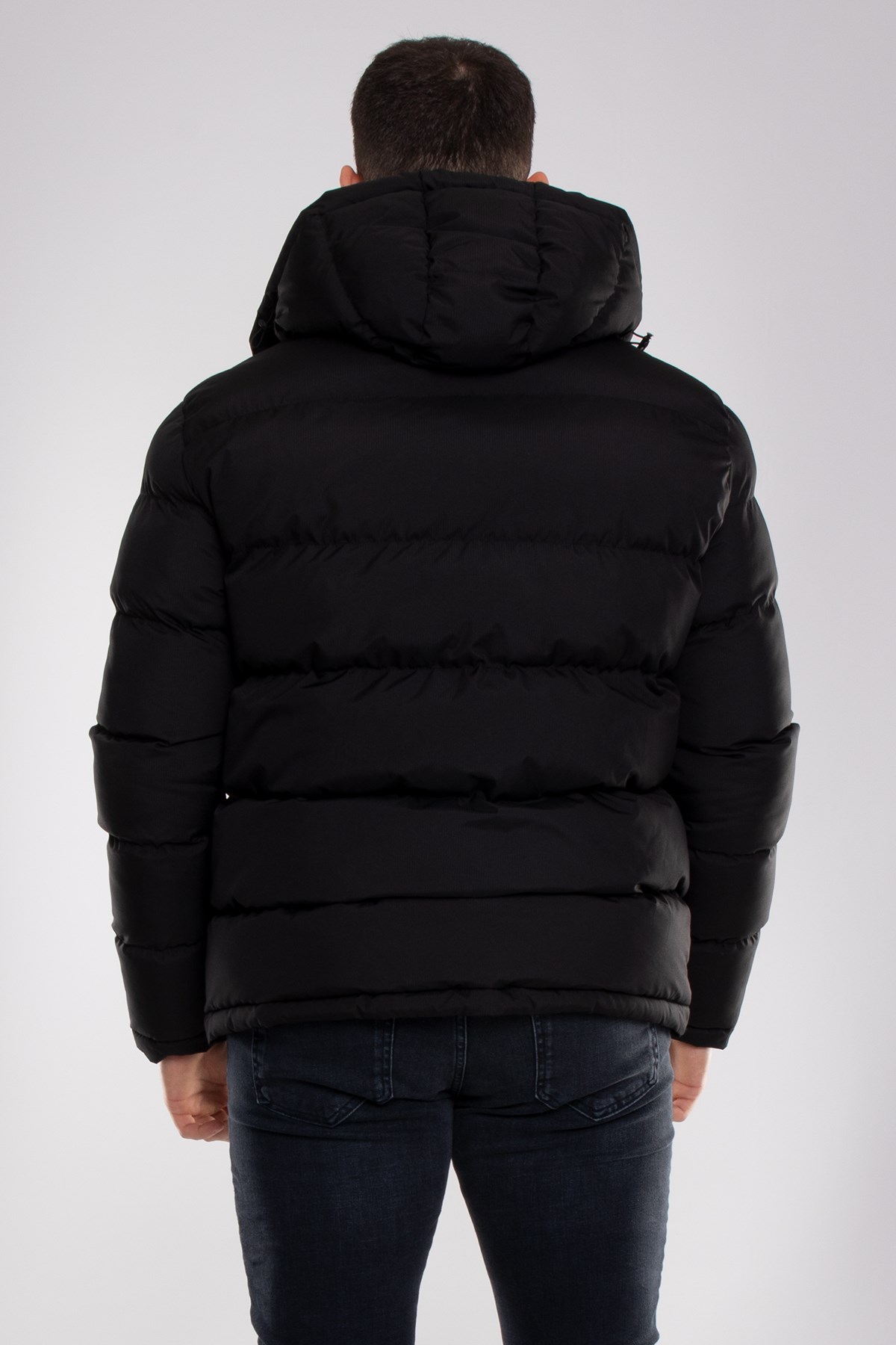 99424-304 Regular Fit  Kapşonlu Erkek Şişme Mont