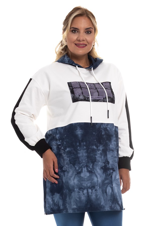 BTK 1100 Garnili Kapşonlu Sweat
